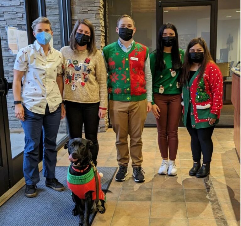 Ability PT holiday sweaters day