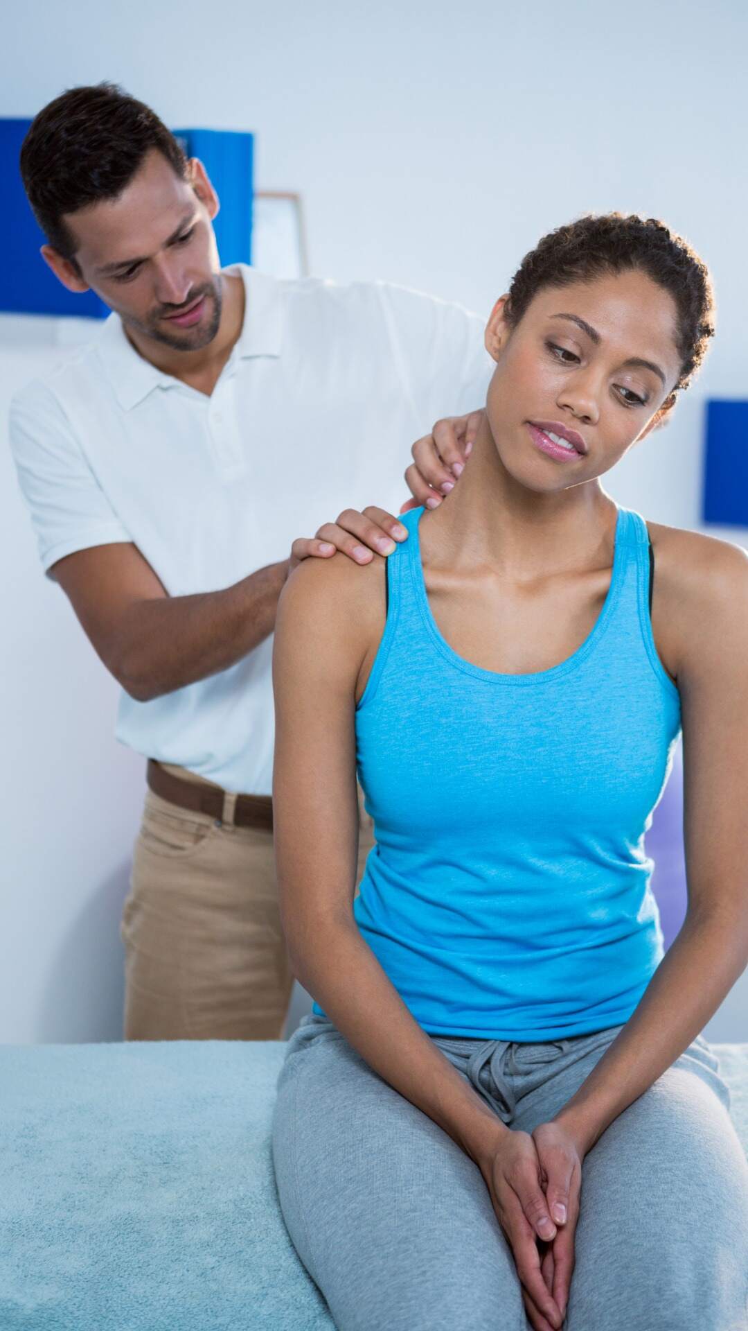 physical therapy after a car crash includes assessing neck and back injury